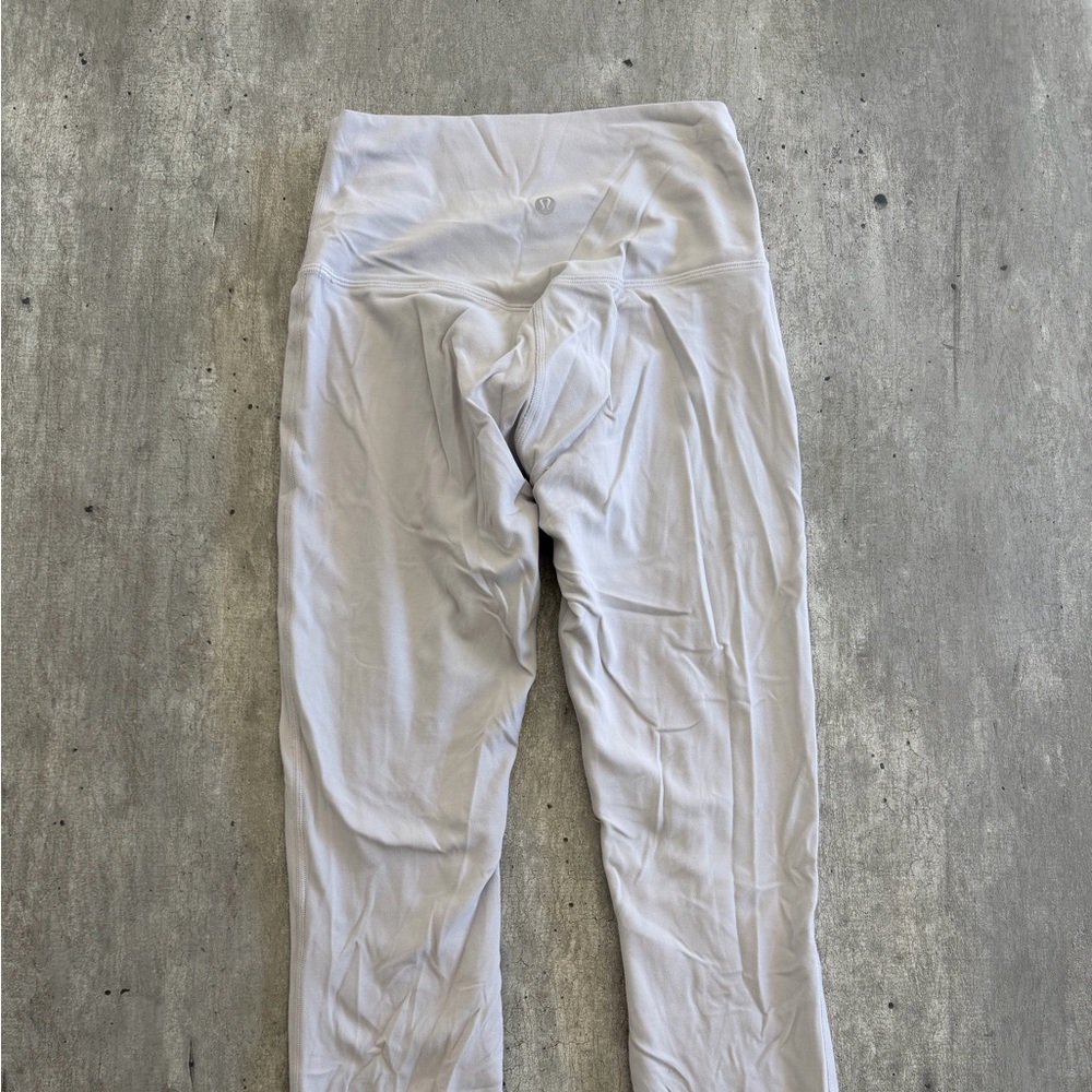 lululemon athletica off white align double-layered Leggings